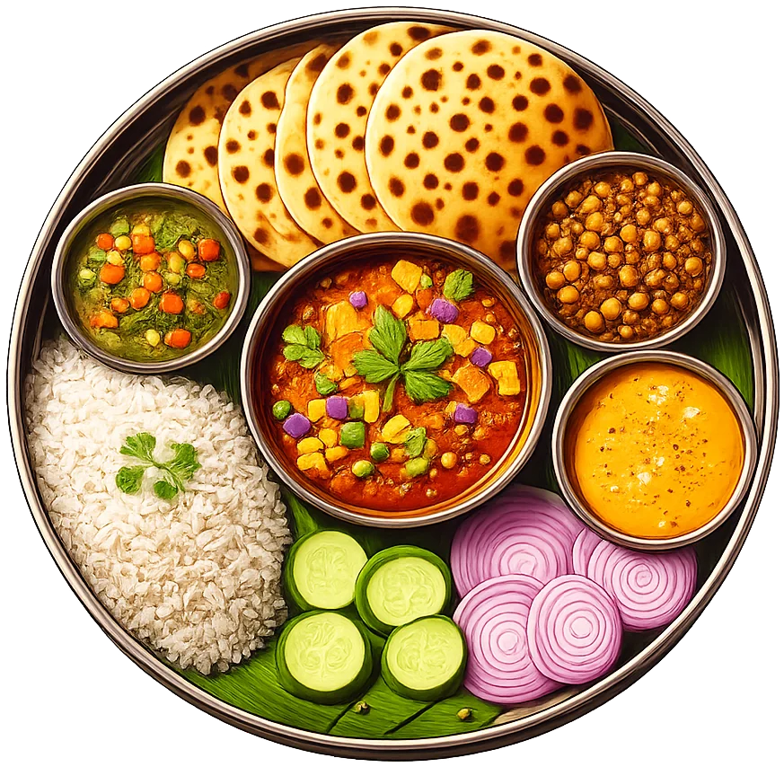 Vegetarian meal bowl